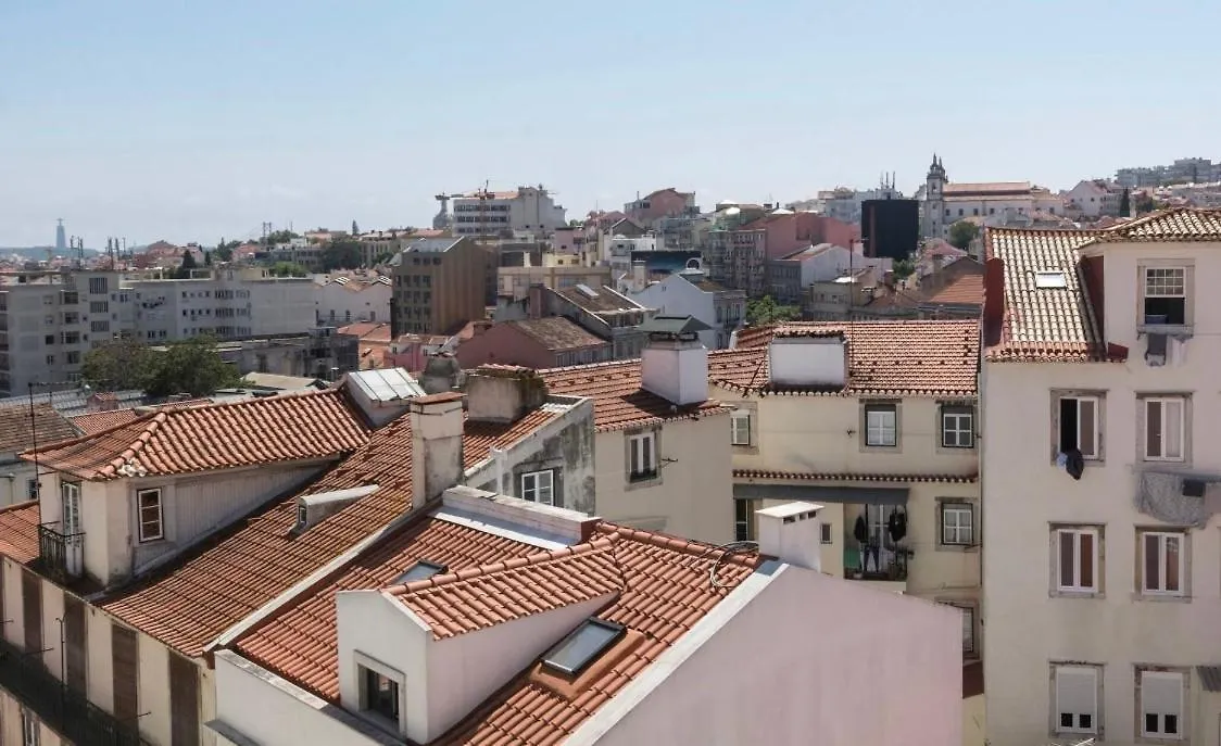 Apartment Ferienwohnung Rato Sunny Terrace Lissabon Portugal